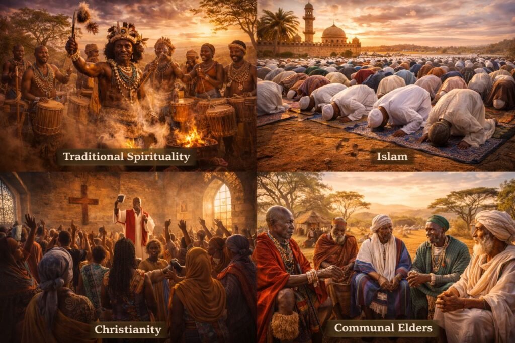 🌍 Africa: A Continent of Rich Cultures, Traditions, and Timeless Heritage. african spiritual practices and community values