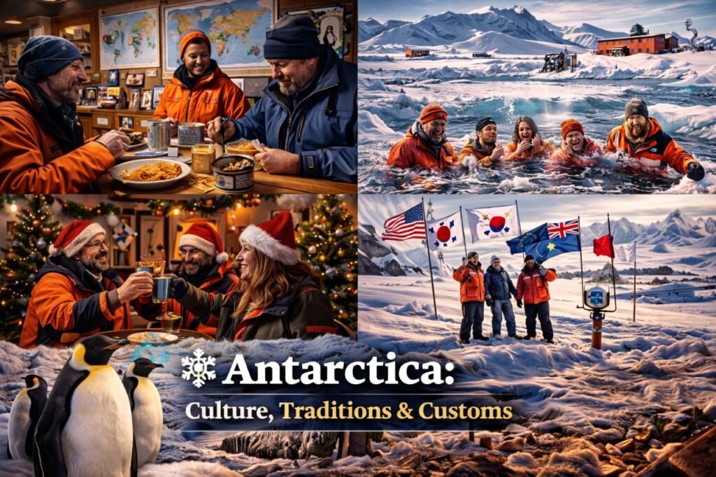 antarctic life; traditions and celebrations