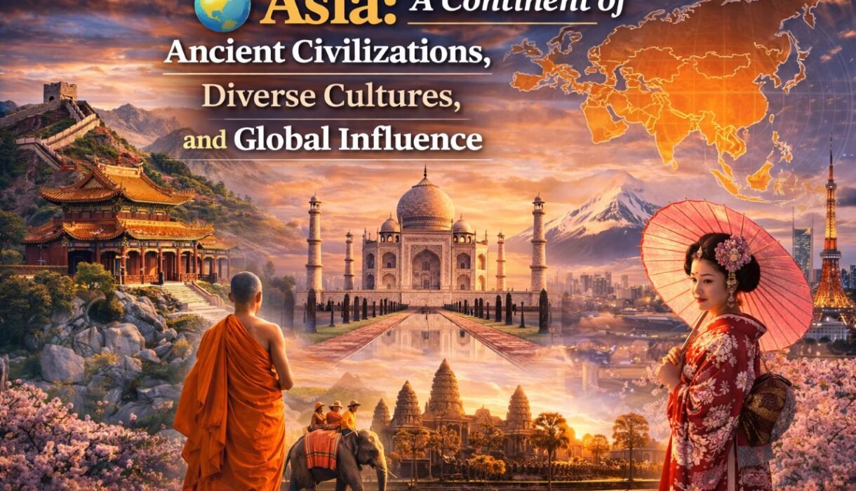 asia; a journey through history and culture