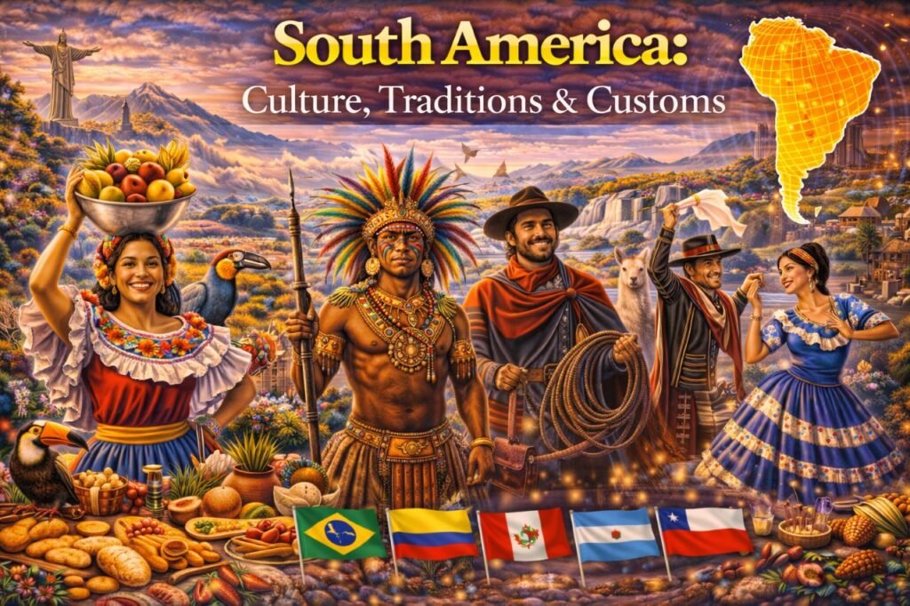 South America: A Continent of Vibrant Cultures, Ancient Civilizations, and Natural Wonders celebrating south american culture and traditions