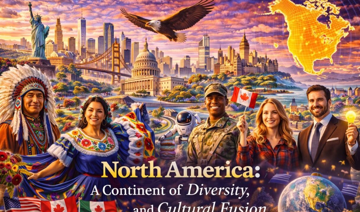 North America: A Continent of Diversity, Innovation, and Cultural Fusion