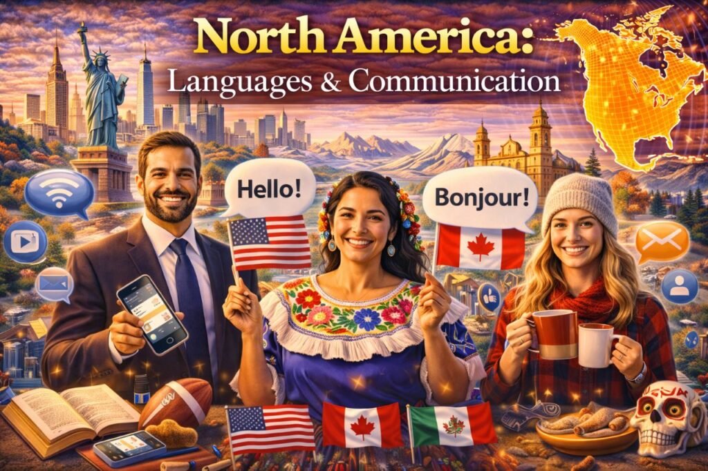 north american languages and connections
