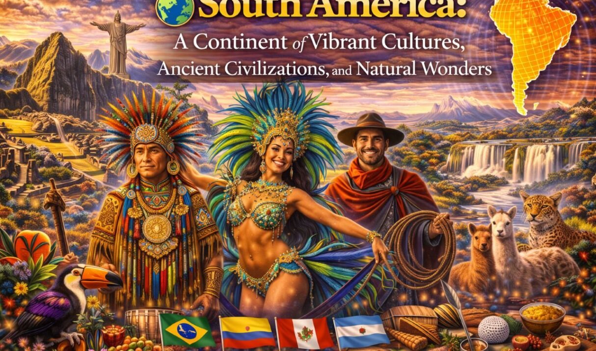 South America: A Continent of Vibrant Cultures, Ancient Civilizations, and Natural Wonders