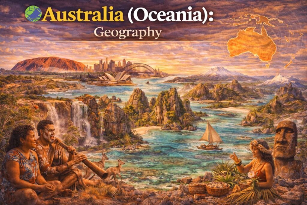 Australia (Oceania): A Region of Island Cultures, Ancient Traditions, and Oceanic Beauty ๐ australia and oceania landscapes