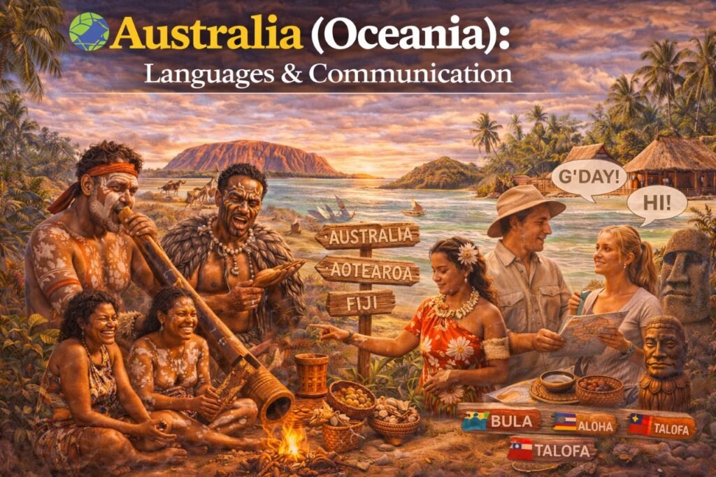 Australia (Oceania): A Region of Island Cultures, Ancient Traditions, and Oceanic Beauty ๐ cultural connections across the pacific