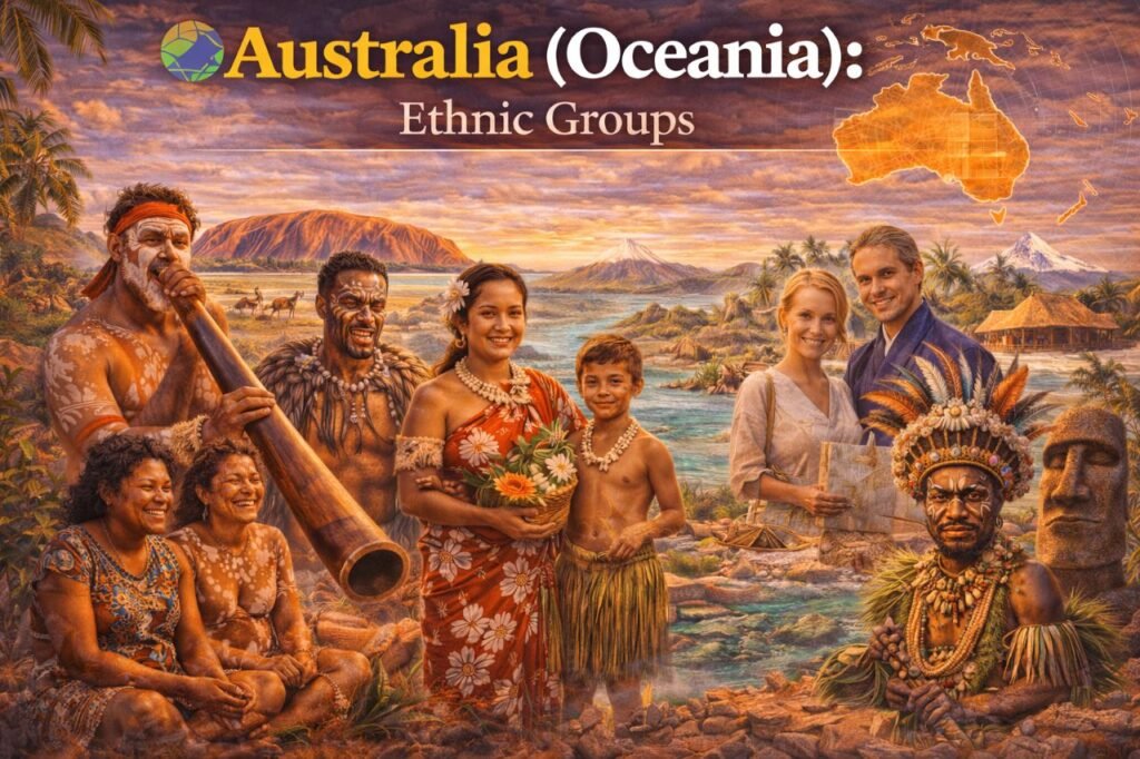 Australia (Oceania): A Region of Island Cultures, Ancient Traditions, and Oceanic Beauty ๐ ethnic diversity across australia and oceania