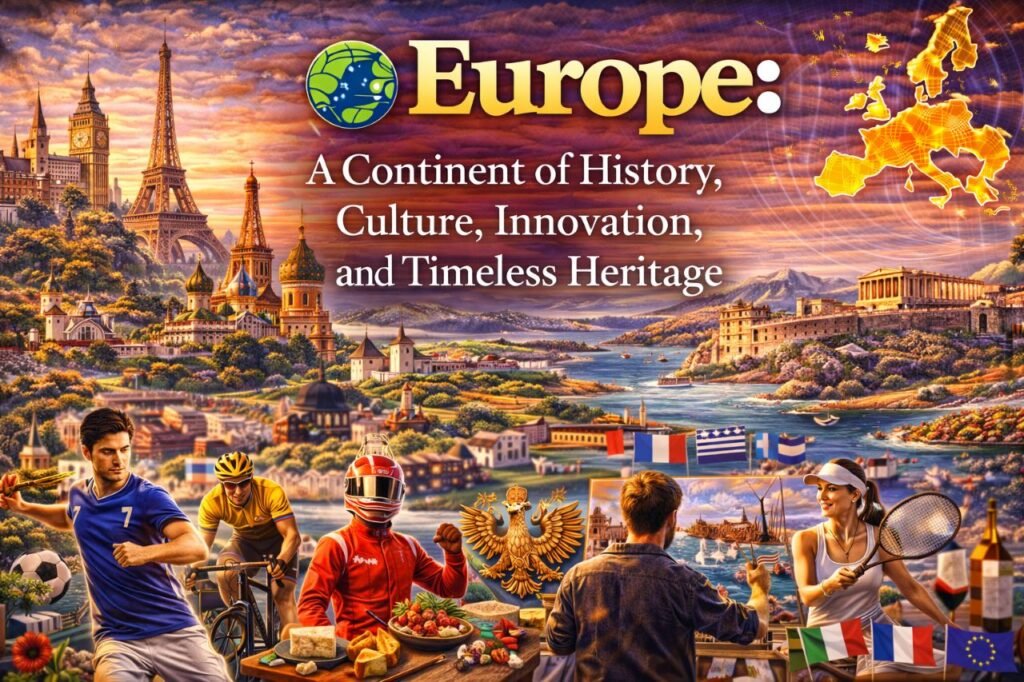 european landmarks and cultural symbols - Europe
