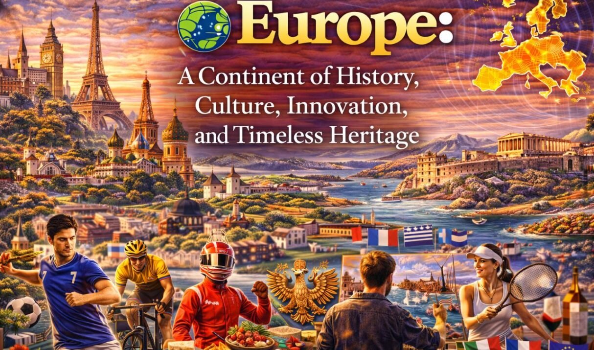 Europe: A Continent of History, Culture, Innovation, and Timeless Heritage