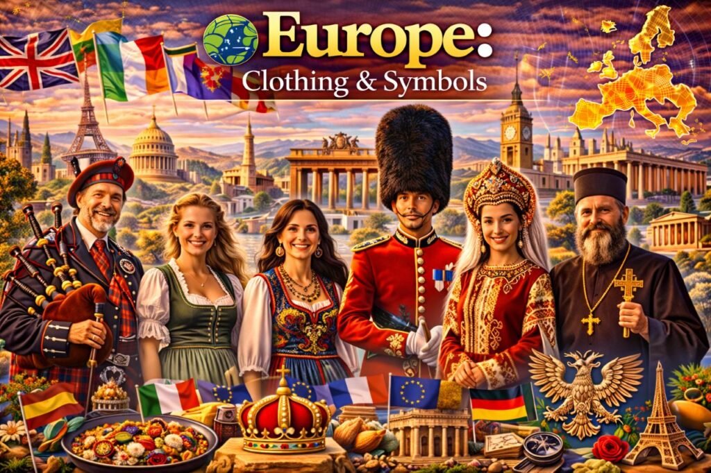 european traditions and symbols in harmony