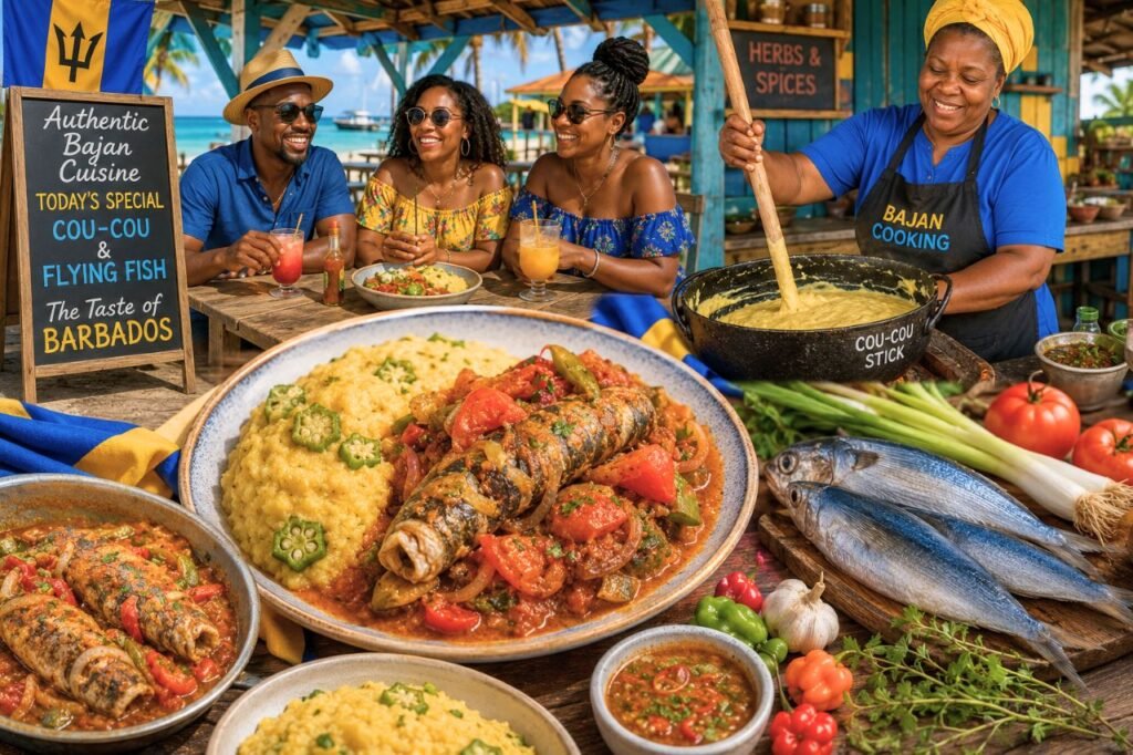 barbados street food and cooking vibes
