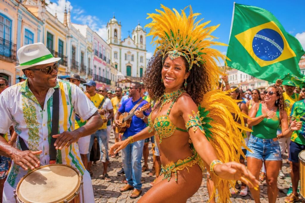 carnival celebrations in rio de janeiro brazil, south america