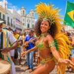 carnival celebrations in rio de janeiro brazil, south america