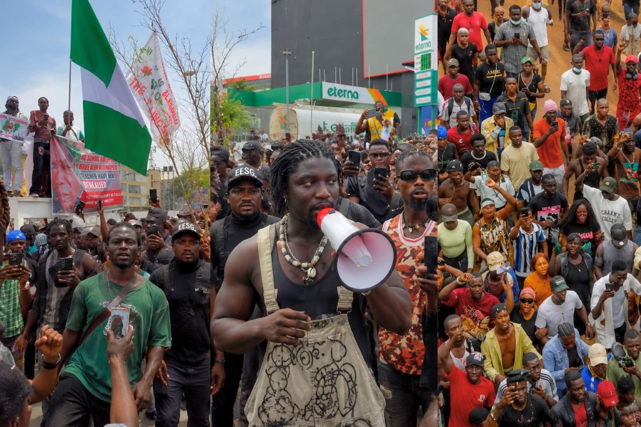 Enough is enough - protest for justice in the city, nigerian protest enough is enough