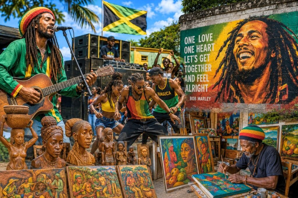 reggae vibes and creative expressions jamaica music