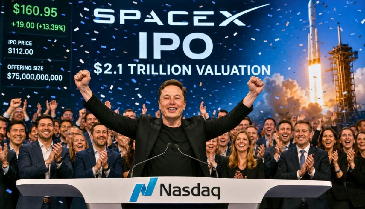 spacex ipo milestone celebration event