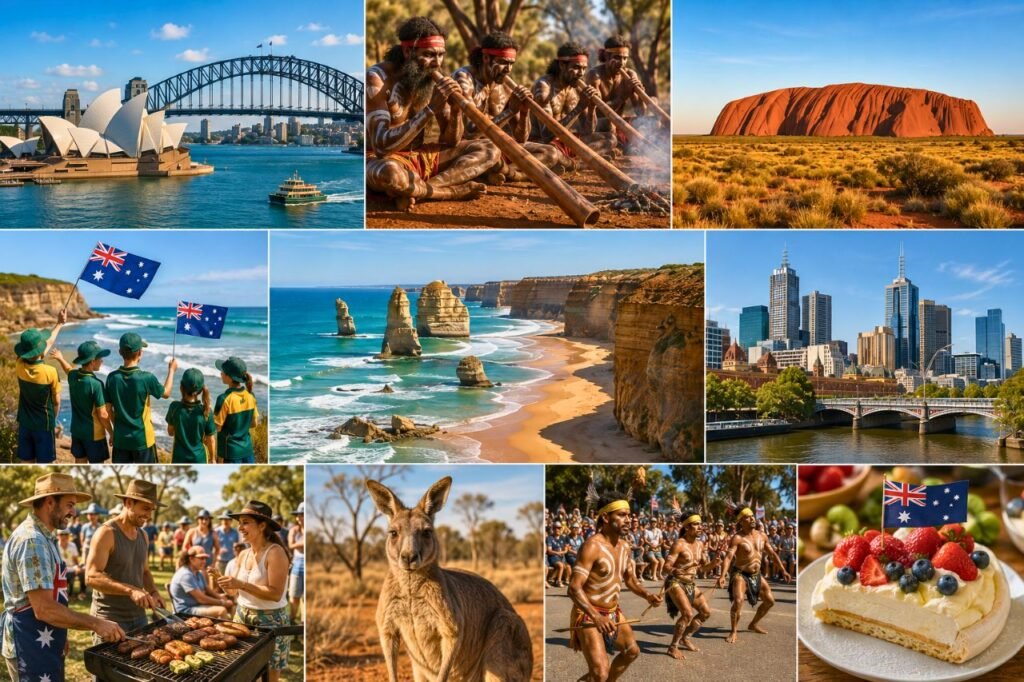 australia in vivid collage culture