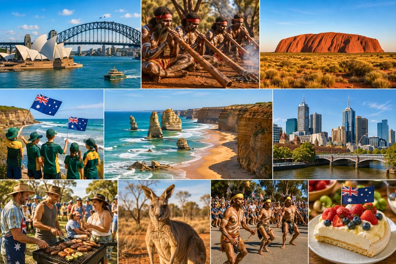 australia in vivid collage culture