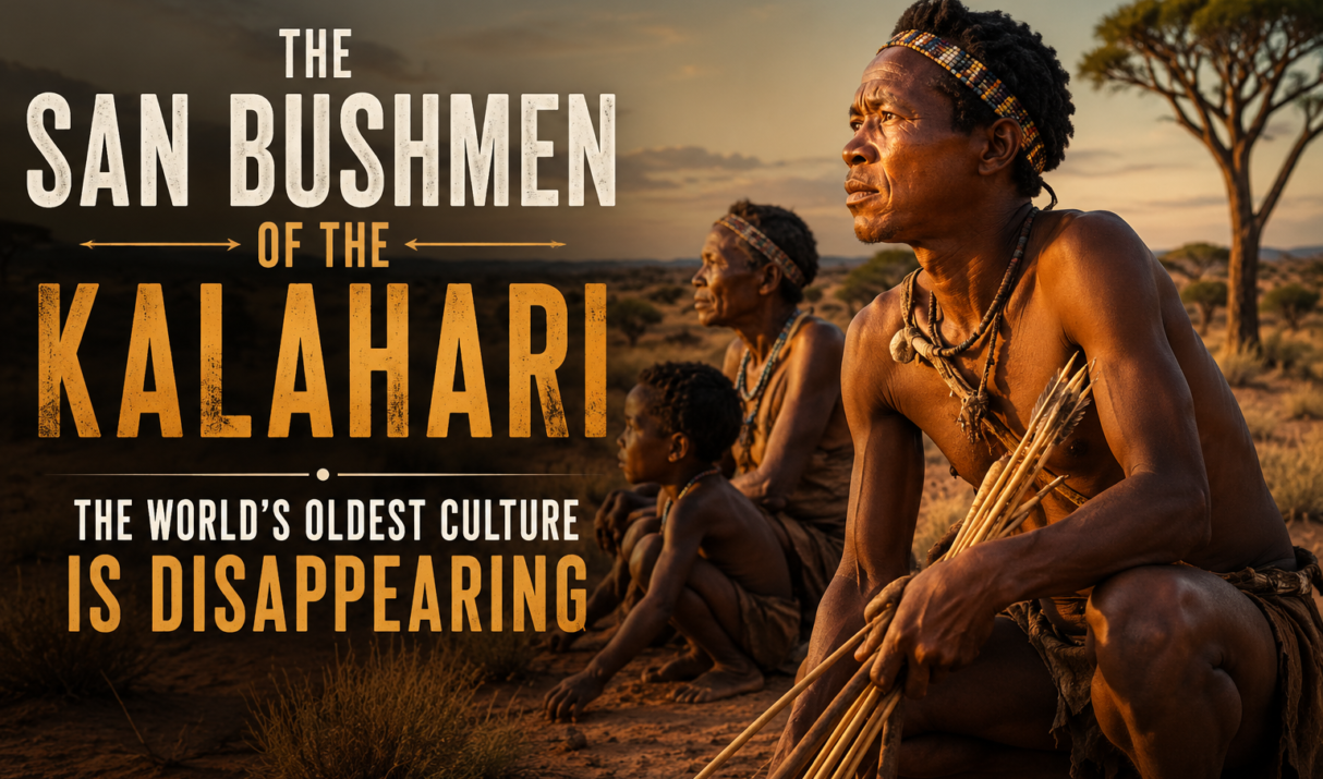 The San Bushmen of the Kalahari: The World’s Oldest Culture Is Disappearing