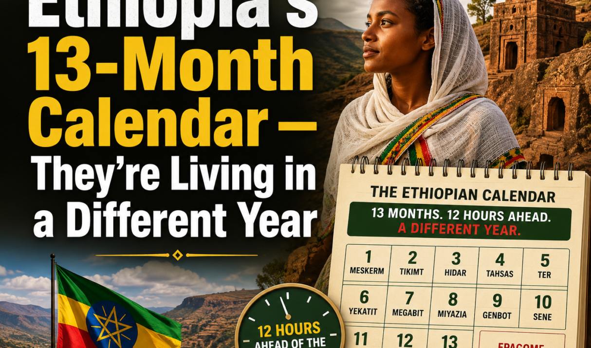 Ethiopia’s 13-Month Calendar — They’re Living in a Different Year