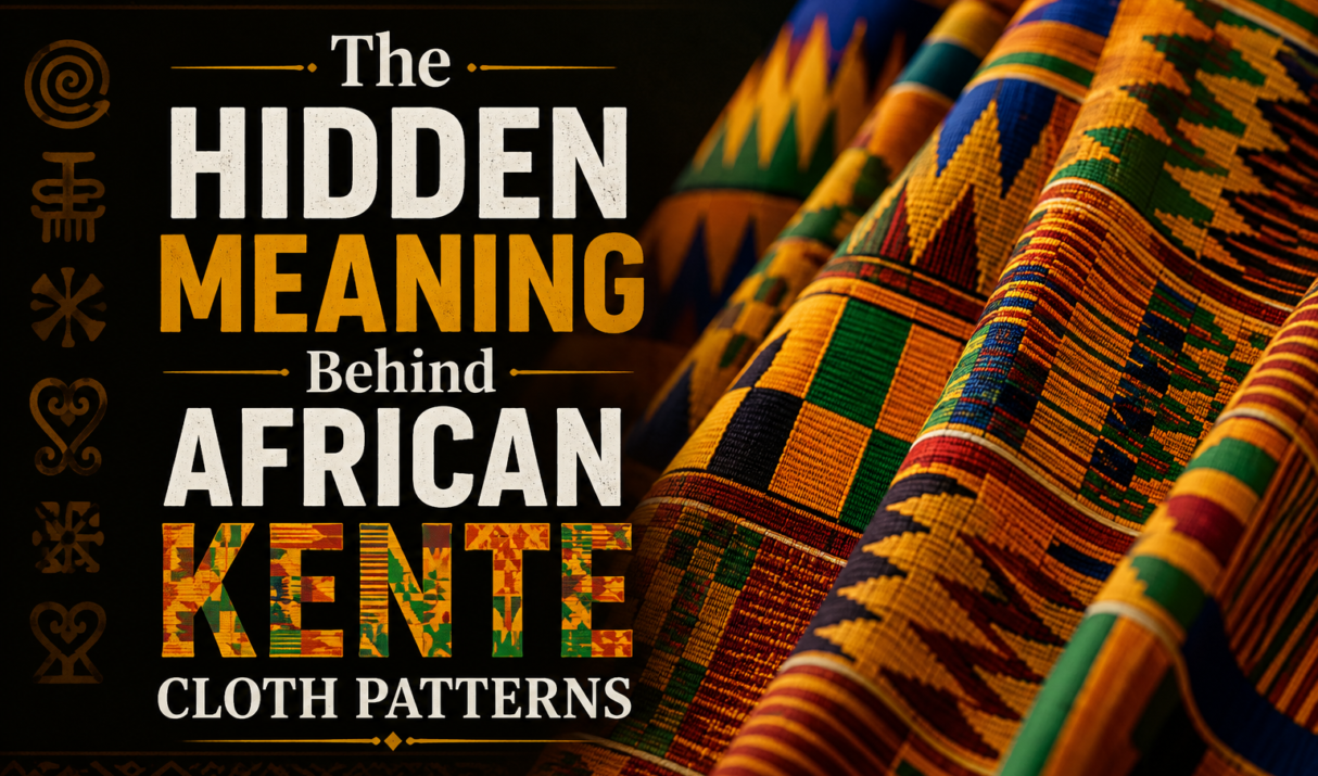 The Hidden Meaning Behind African Kente Cloth Patterns