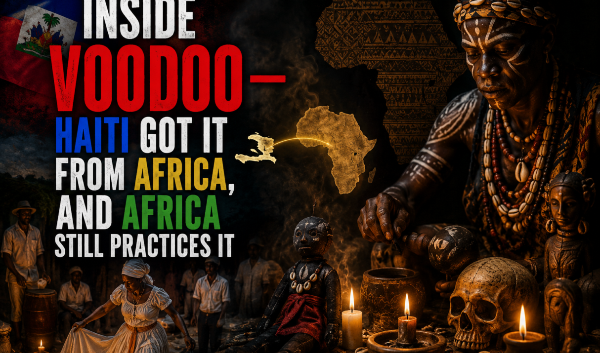 Inside Voodoo — Haiti Got It From Africa, and Africa Still Practices It