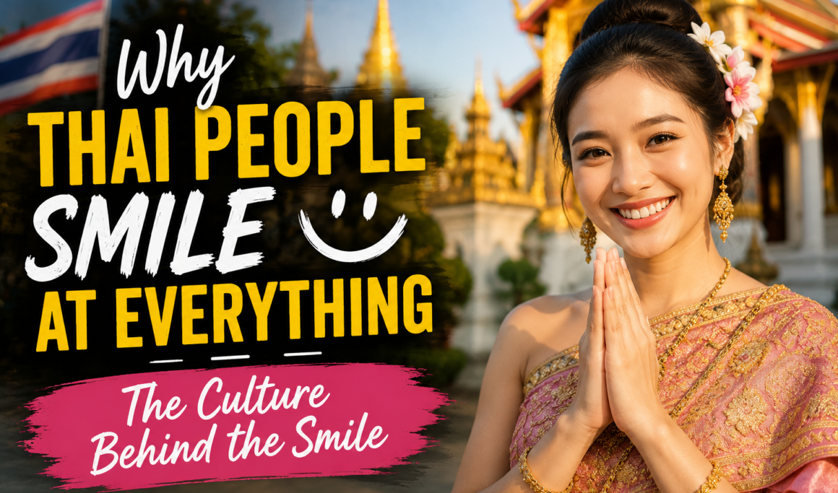 Why Thai People Smile at Everything — The Culture Behind the Smile