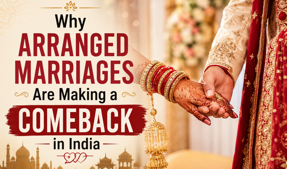 Why Arranged Marriages Are Making a Comeback in India