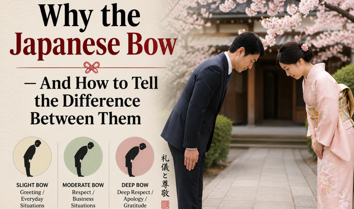 Why the Japanese Bow — And How to Tell the Difference Between Them