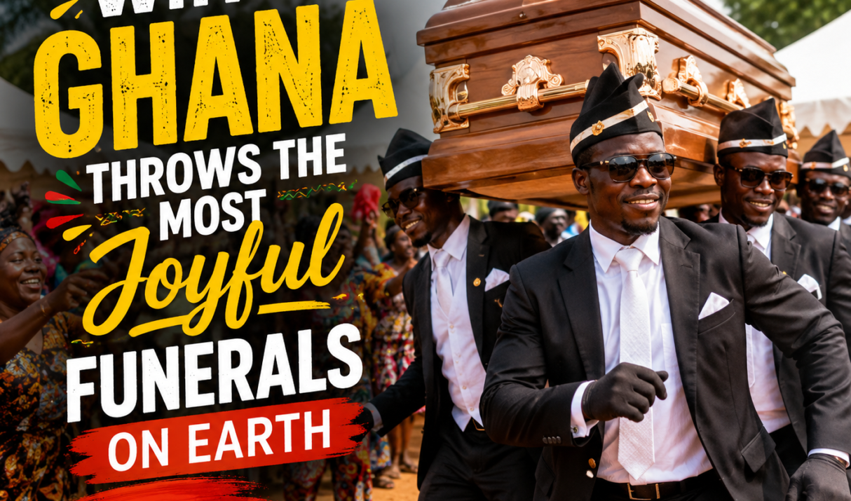 Why Ghana Throws the Most Joyful Funerals on Earth