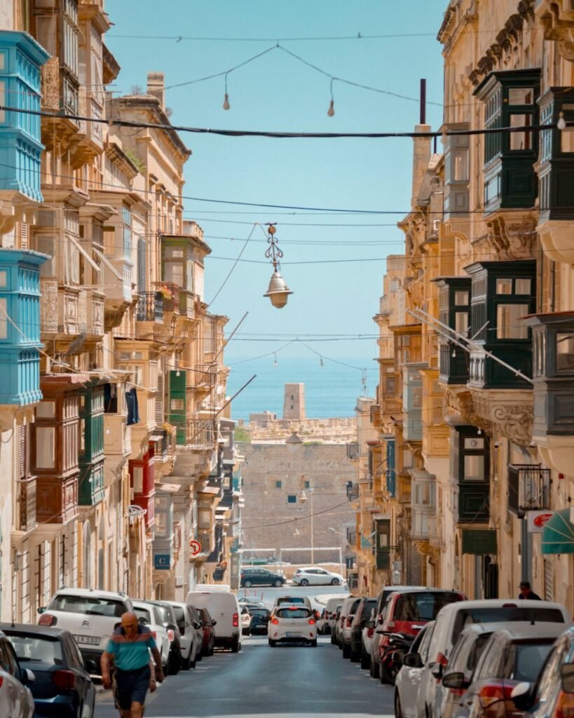 explore the picturesque streets of valletta, malta, featuring historic architecture and vibrant balconies valletta, malta