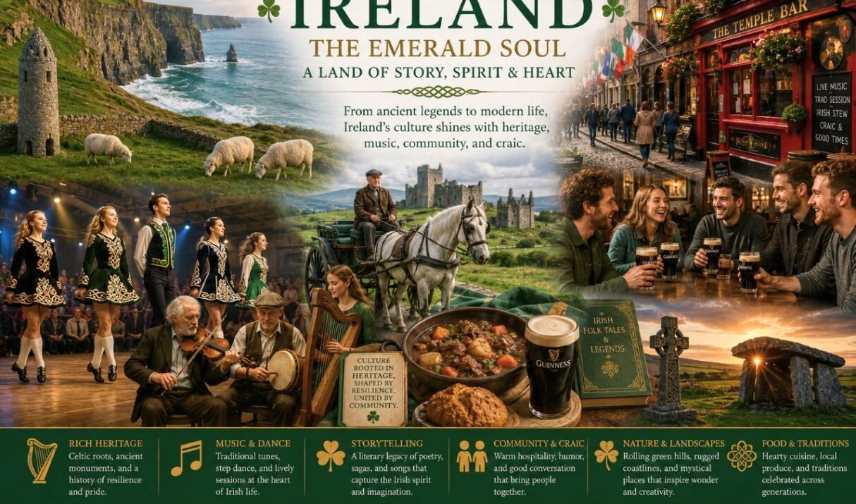 The Emerald Soul: An Elaborate Exploration of Ireland Culture