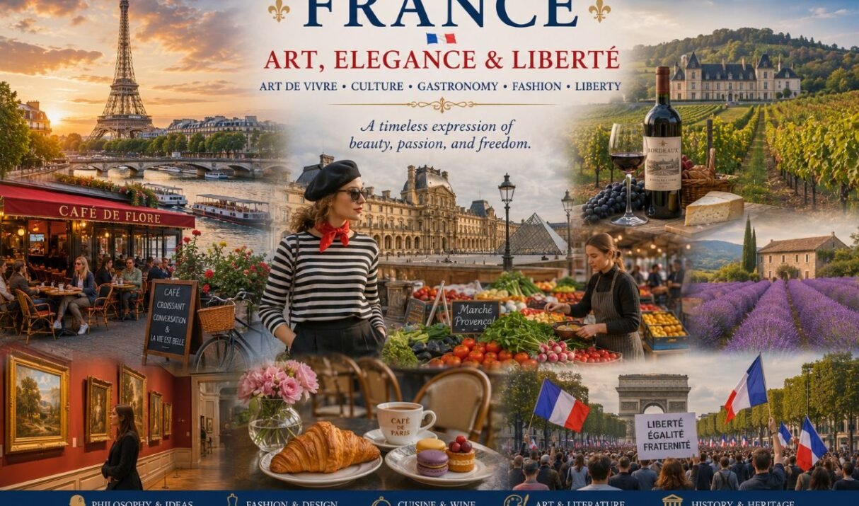 Art, Elegance, and Liberté: An Elaborate Exploration of France Culture