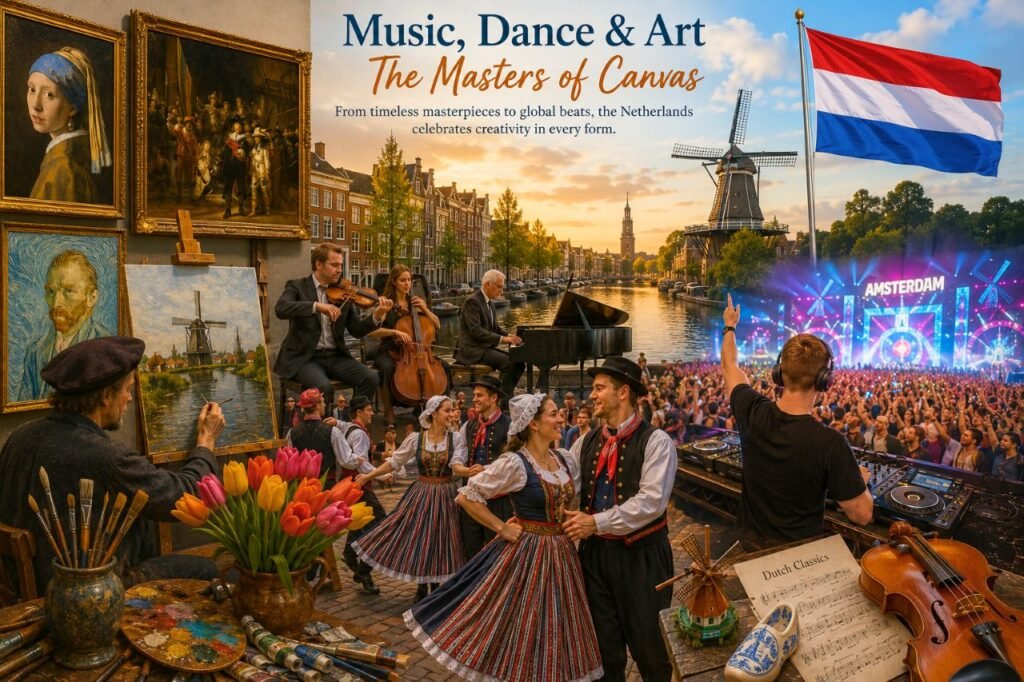 music, dance, and art of the netherlands