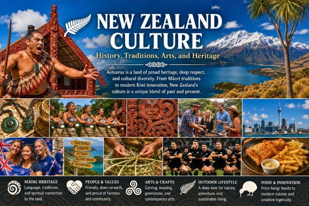 new zealand culture, heritage and tradition