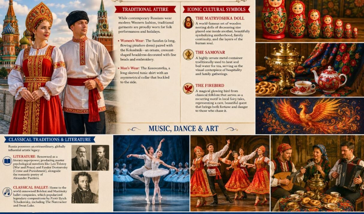 Between Steppe and Sky: An In-Depth Exploration of Russia Culture