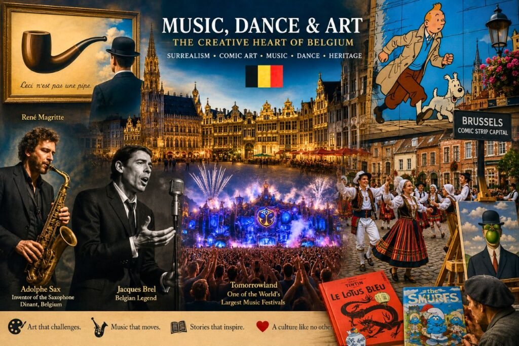 the vibrant heart of belgium