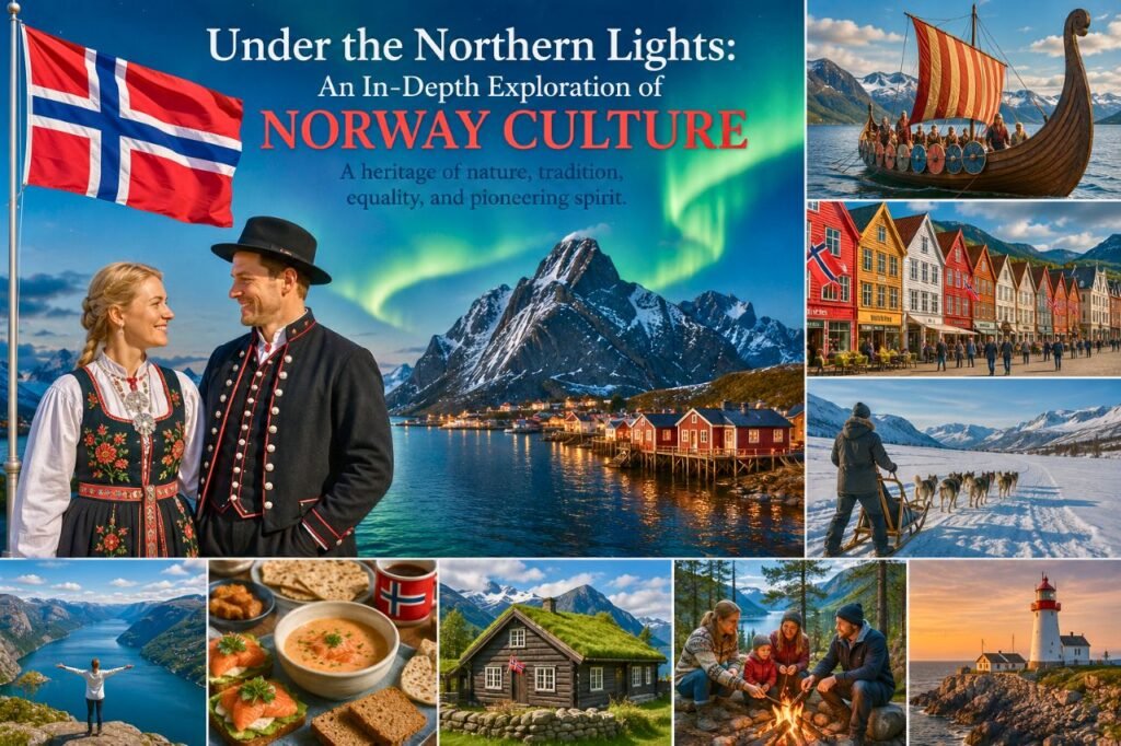 under the northern lights, norway's heritage culture