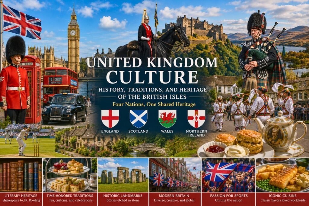 united kingdom culture, history, heritage