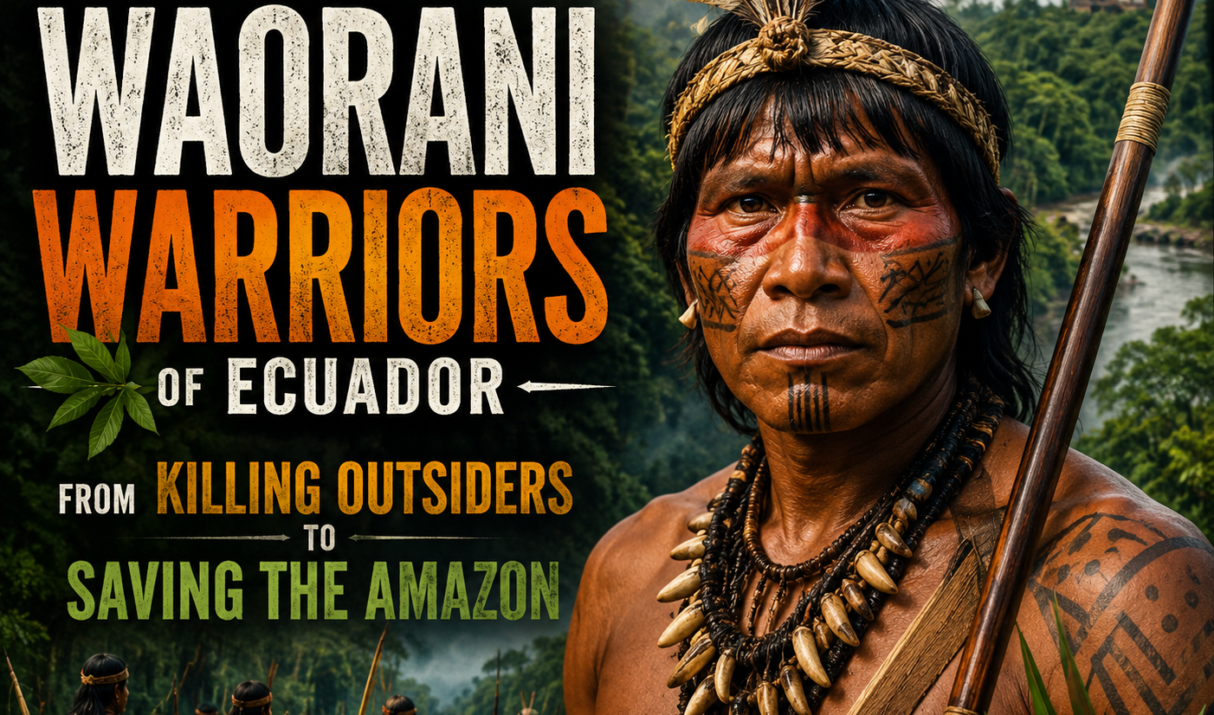 The Waorani Warriors of Ecuador: From Killing Outsiders to Saving the Amazon