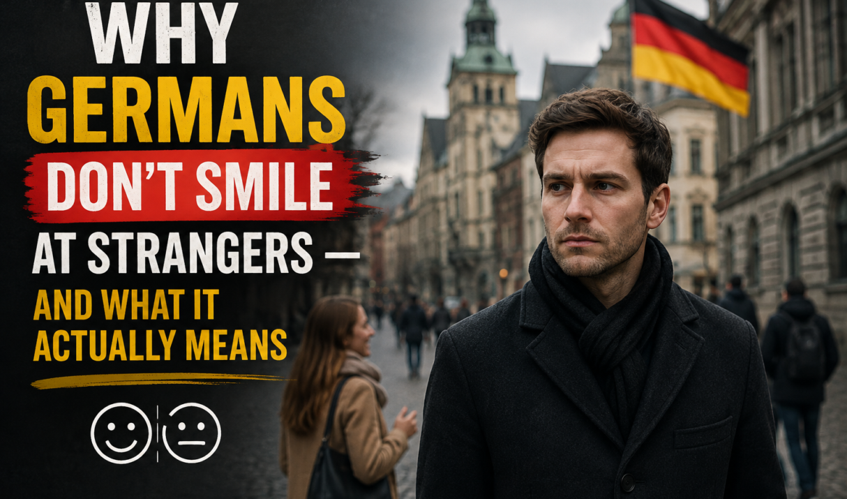 Why Germans Don’t Smile at Strangers — And What It Actually Means
