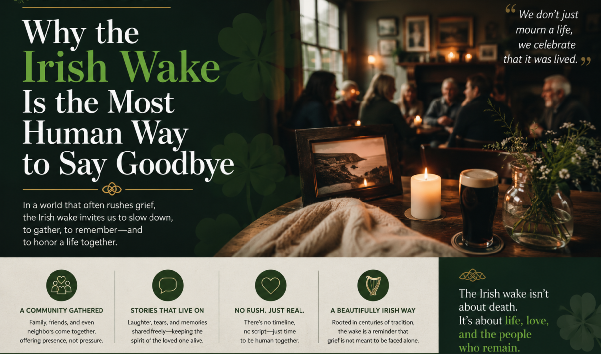 Why the Irish Wake Is the Most Human Way to Say Goodbye