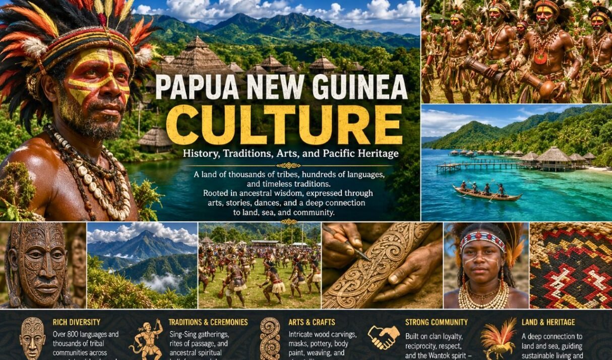 Papua New Guinea Culture: History, Traditions, Arts, and Pacific Heritage