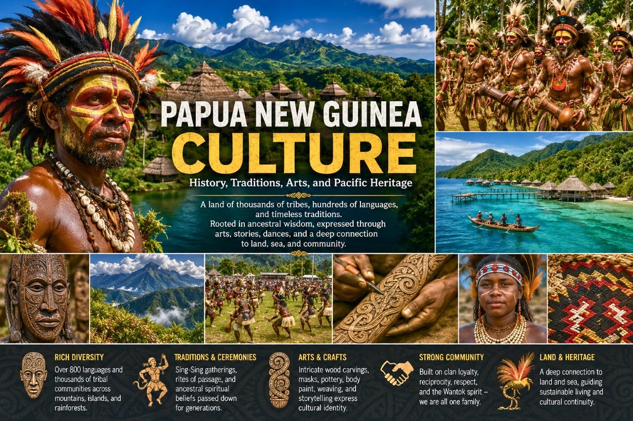 Blog papua new guinea culture infographic
