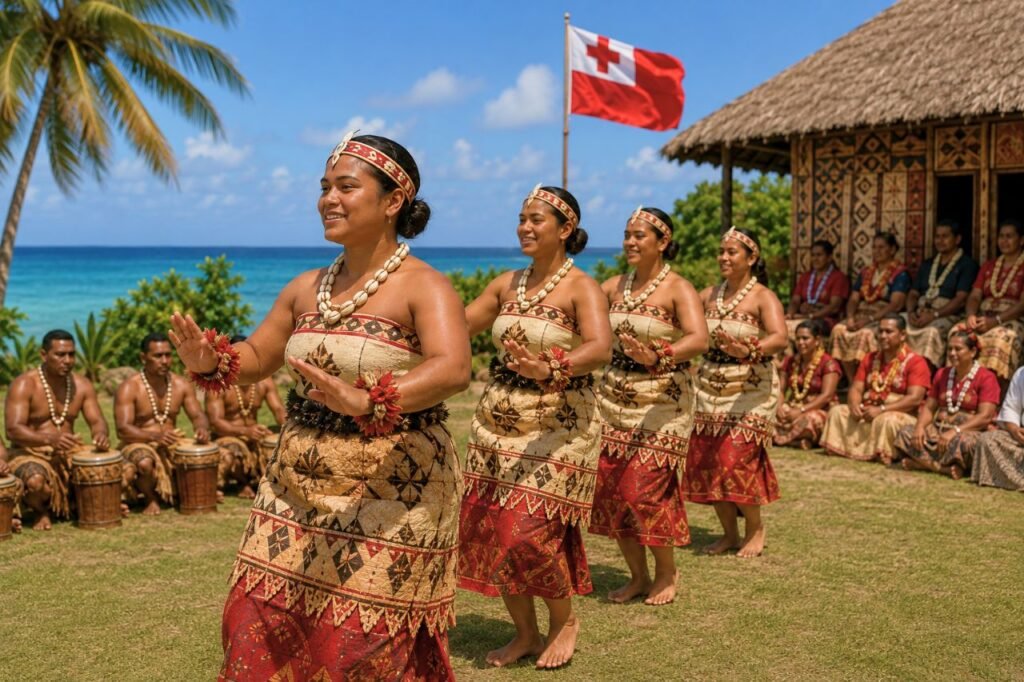polynesian seaside dance celebration tonga culture