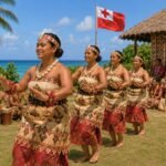 polynesian seaside dance celebration tonga culture