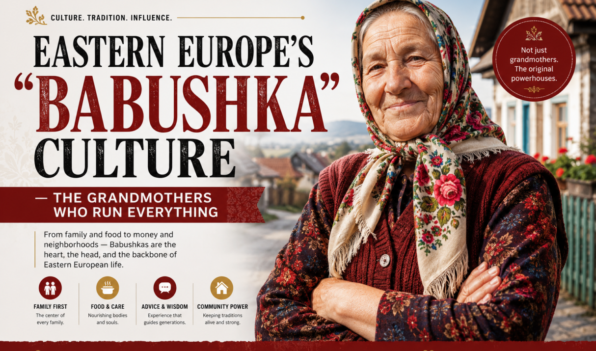 Eastern Europe’s “Babushka” Culture — The Grandmothers Who Run Everything
