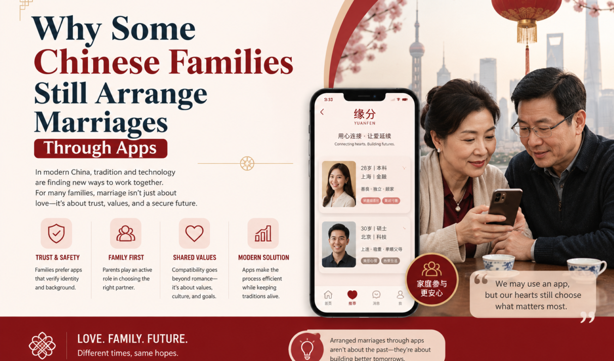 Why Some Chinese Families Still Arrange Marriages Through Apps