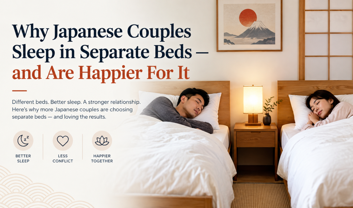 Why Japanese Couples Sleep in Separate Beds — and Are Happier For It