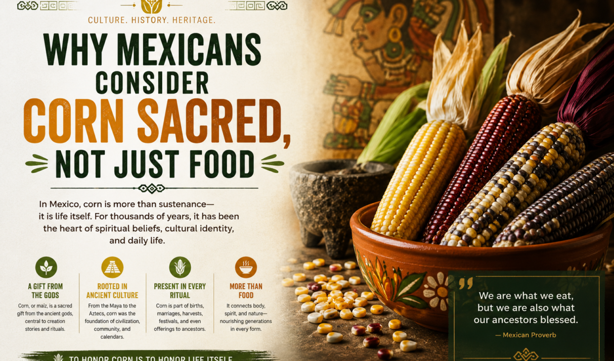 Why Mexicans Consider Corn Sacred, Not Just Food