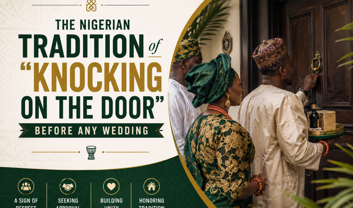 The Nigerian Tradition of “Knocking on the Door” Before Any Wedding